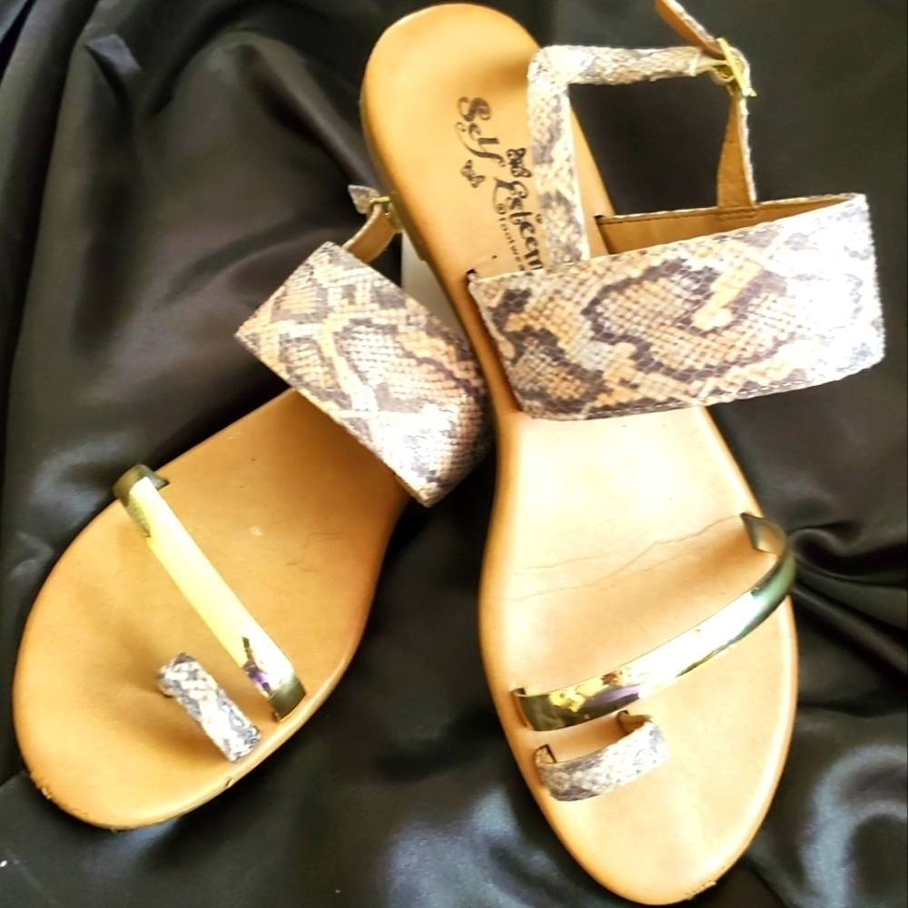 Womens Animal print Sandles